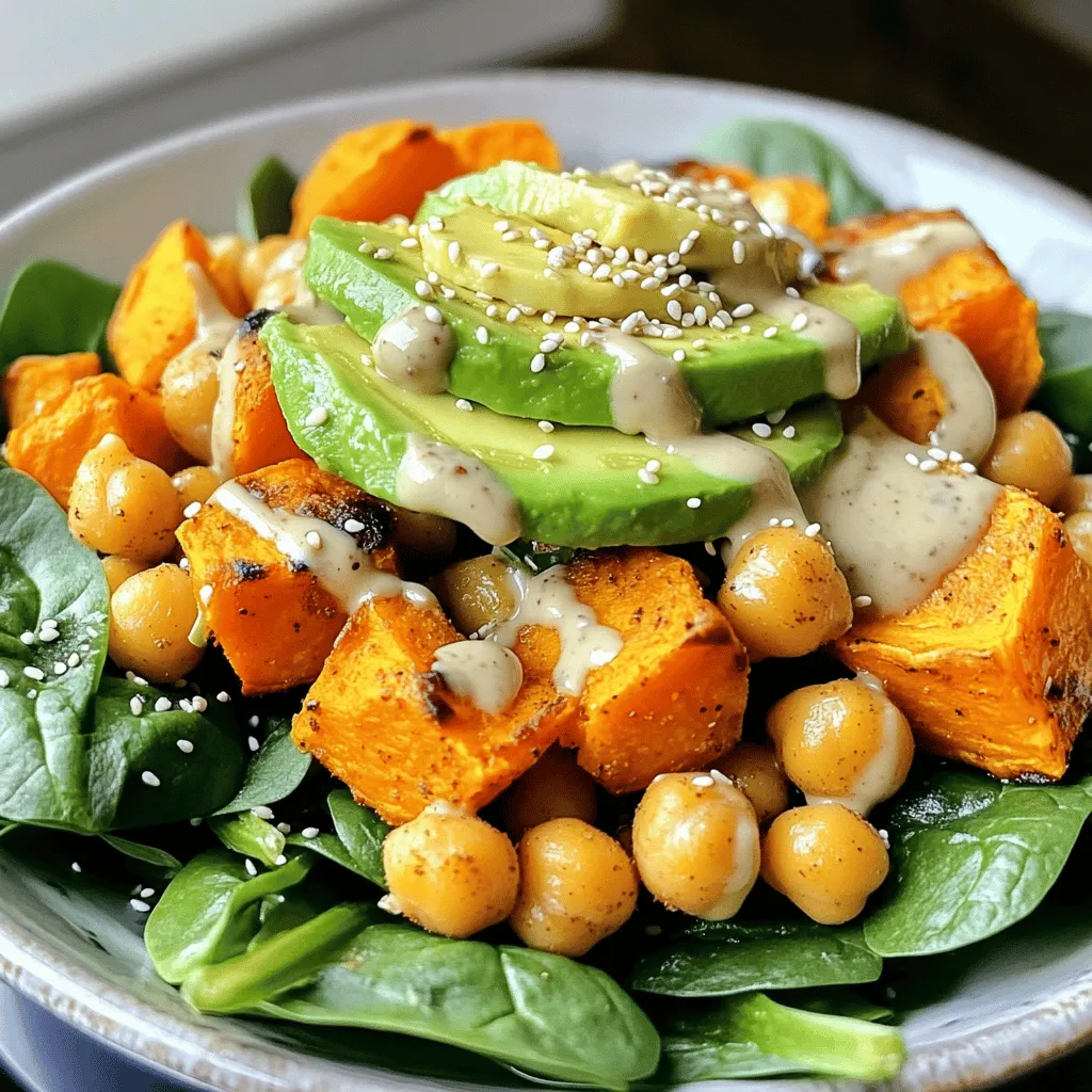Sweet Potato Chickpea Bowl Flavorful and Nutritious