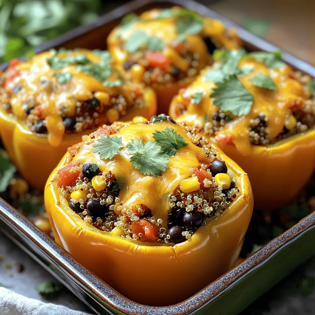 Savory Stuffed Bell Pepper Boats Easy Flavorful Meal