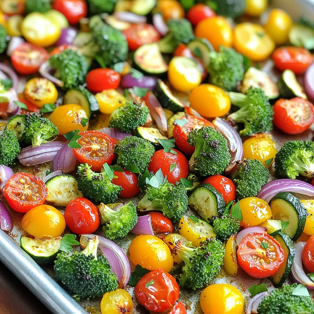 Sheet Pan Roasted Veggies Flavorful and Easy Recipe