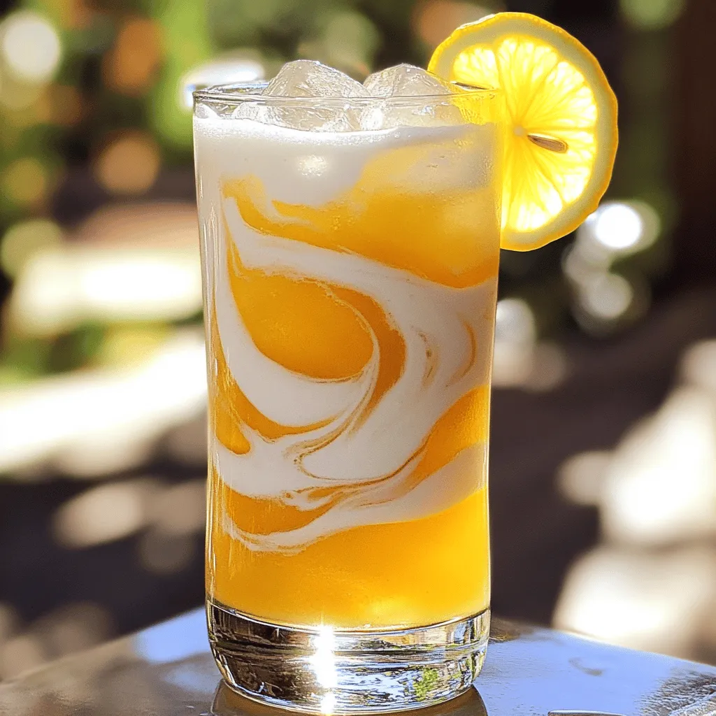 Vanilla Bean Lemon Cream Soda Refreshing and Simple