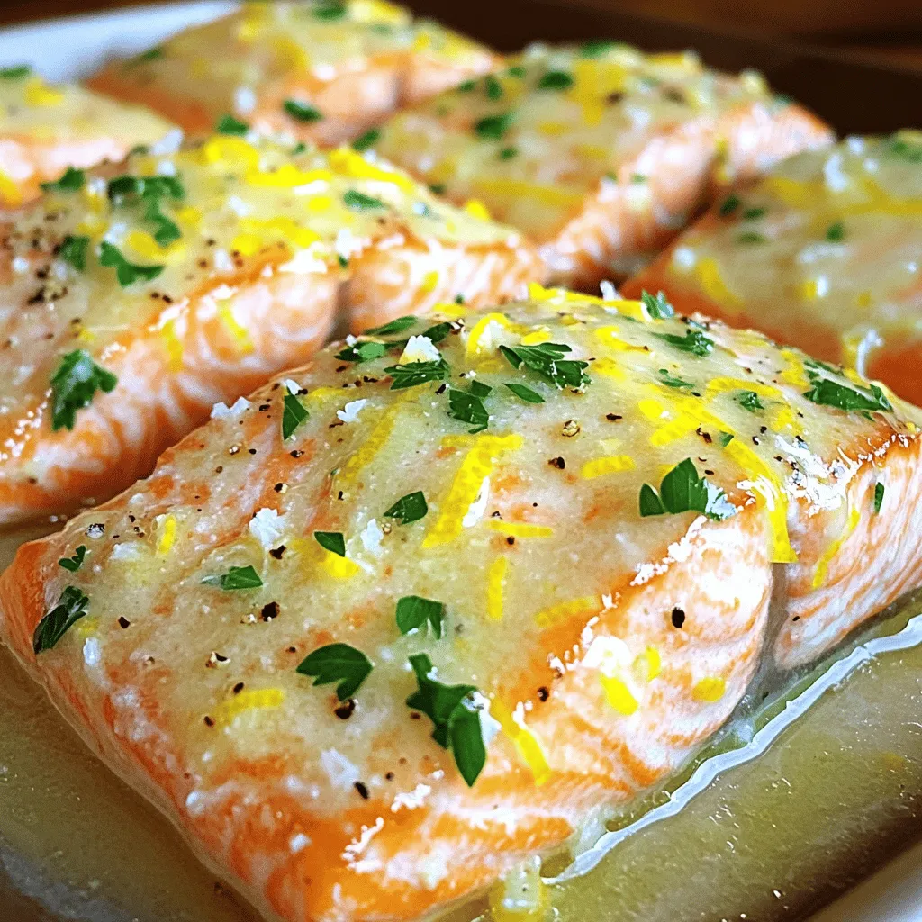 Creamy Lemon Butter Salmon Simple and Flavorful Dish