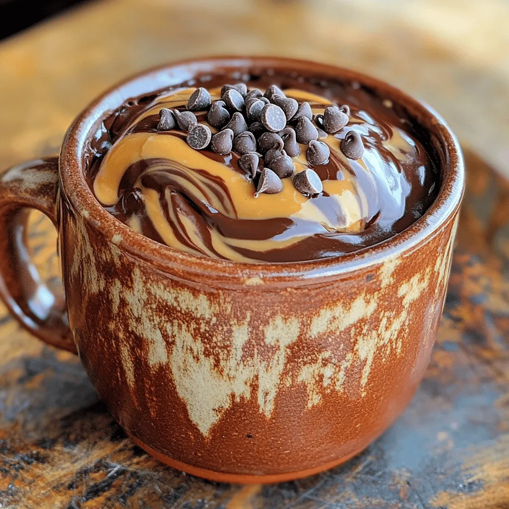 Chocolate Peanut Butter Mug Cake Simple and Quick Treat