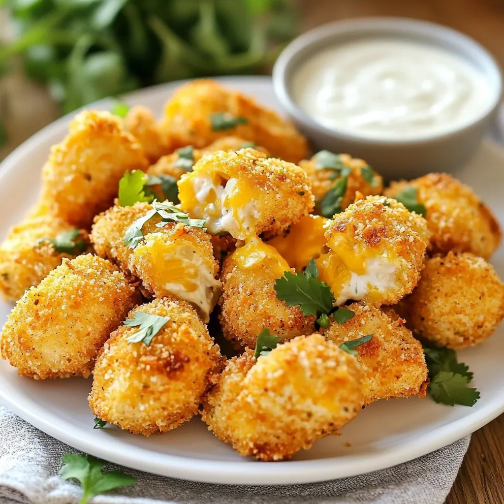 Jalapeño Ranch Chicken Poppers Savory and Easy Snack