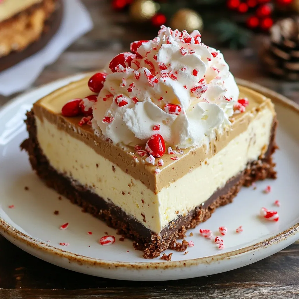 Peppermint Mocha Cheesecake Irresistible Holiday Dessert