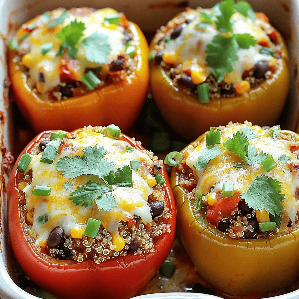 Southwest Stuffed Bell Peppers Flavorful and Easy Meal