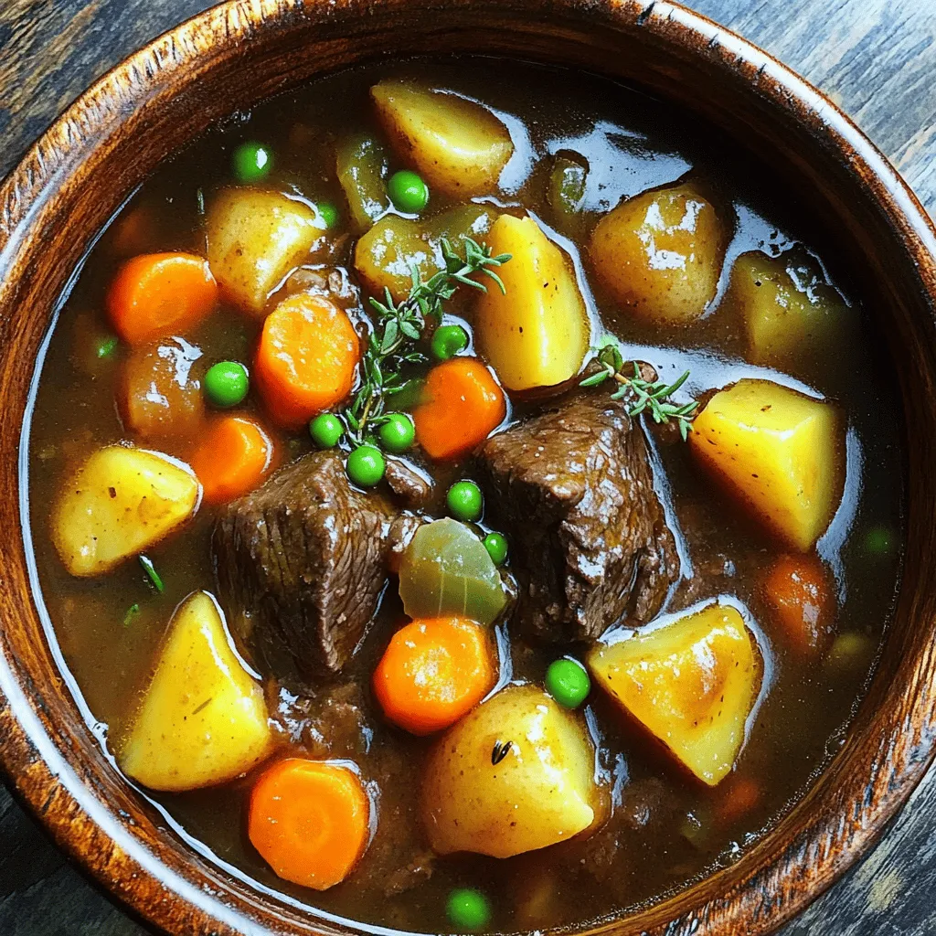 Instant Pot Beef Stew Hearty and Quick Meal