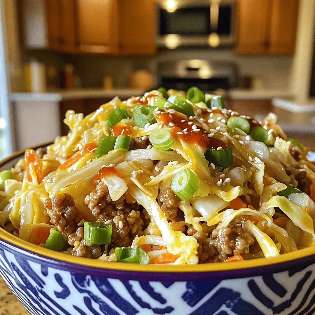 Egg Roll in a Bowl Simple and Flavorful Recipe