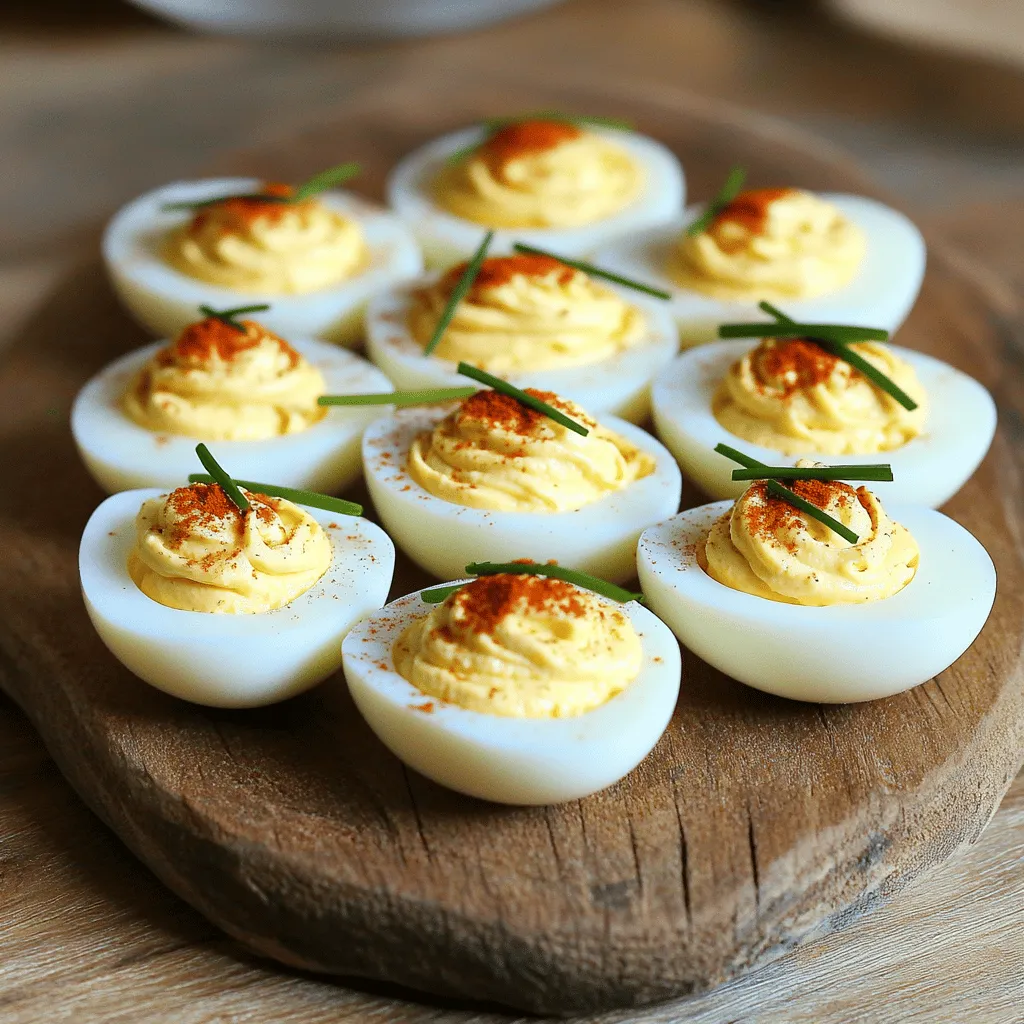 Classic Deviled Eggs Delightful and Easy Recipe