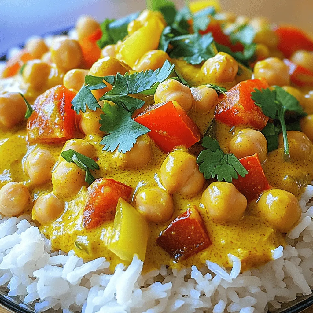 Vegan Chickpea Curry Flavorful and Healthy Dish