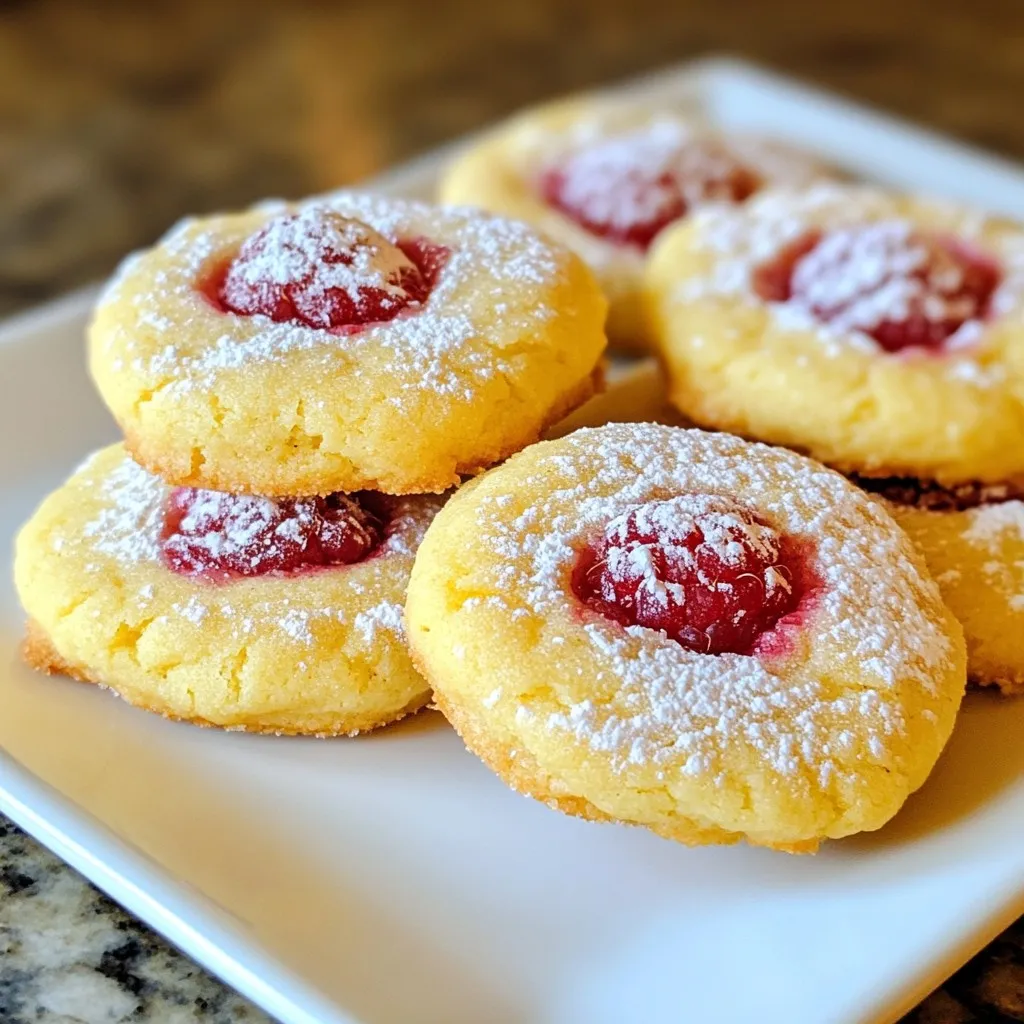 Lemon Raspberry Cookies Simple and Sweet Delight