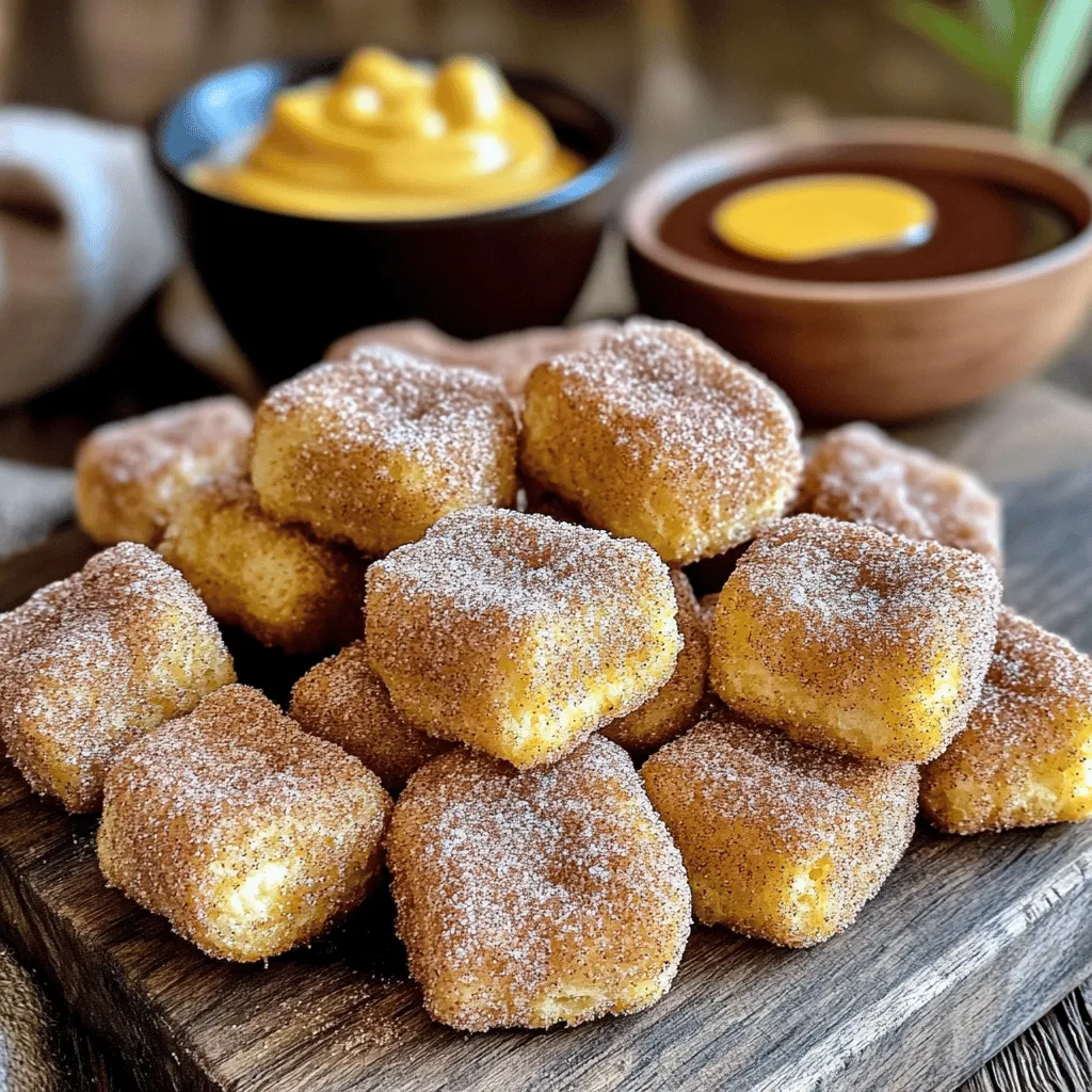Air Fryer Cinnamon Sugar Churro Bites Delight