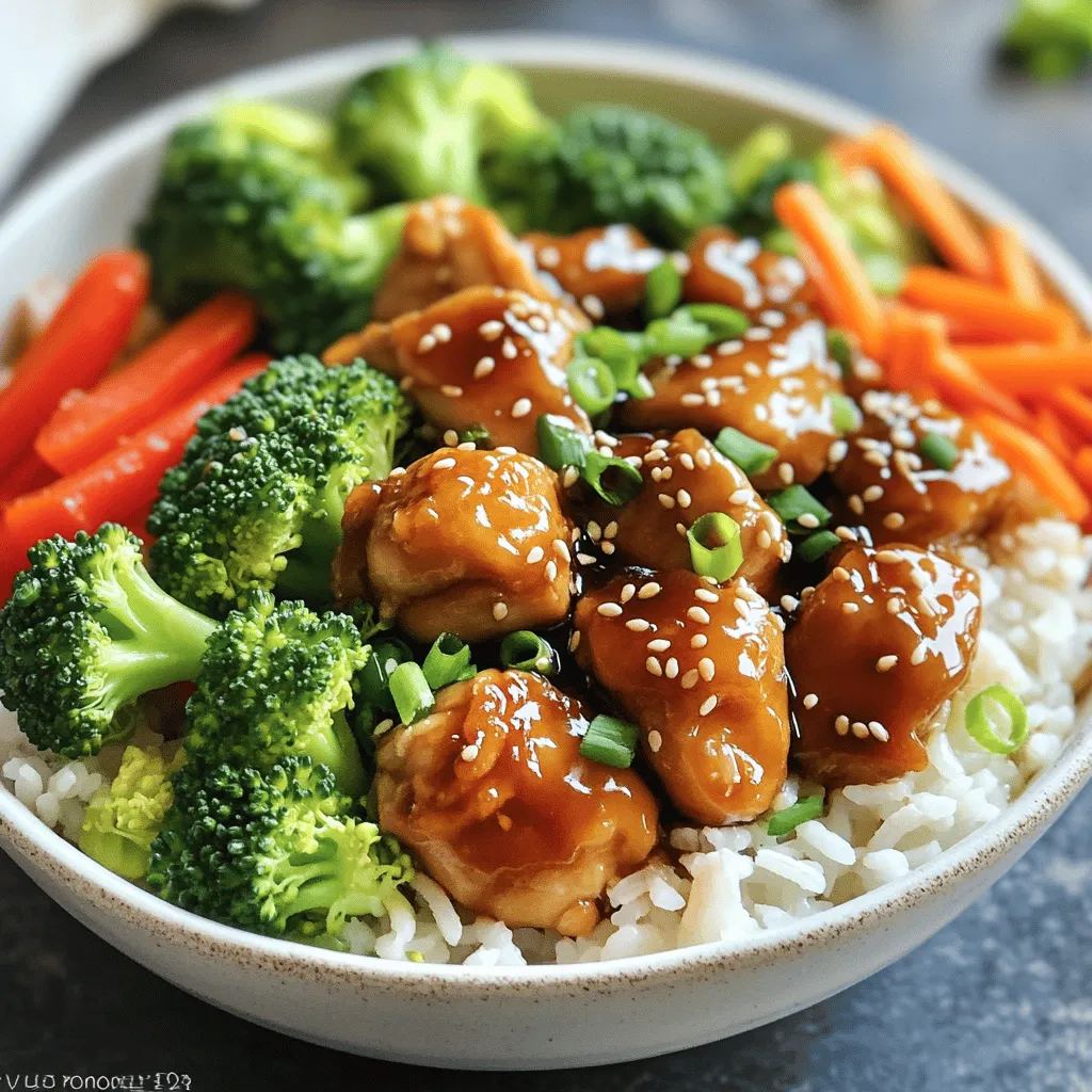 Teriyaki Chicken Bowls Delicious and Easy Recipe