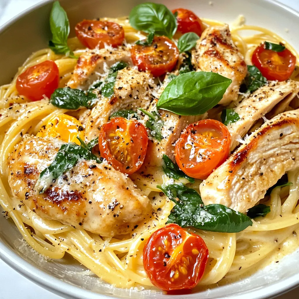 Easy Parmesan Chicken Pasta Flavorful and Quick Meal
