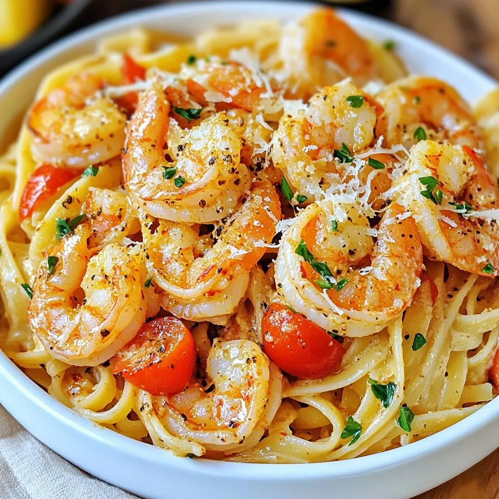 Creamy Cajun Shrimp Pasta Quick and Easy Delight