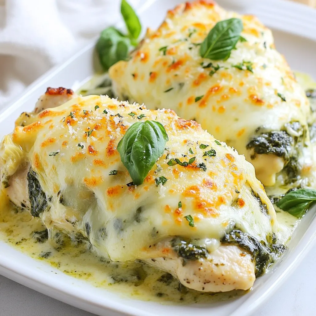 Spinach Artichoke Chicken Bake Savory and Simple Dish