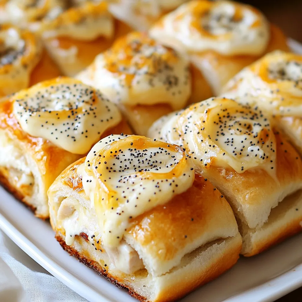 Party Hot Roll Sandwiches Savory and Easy Delight