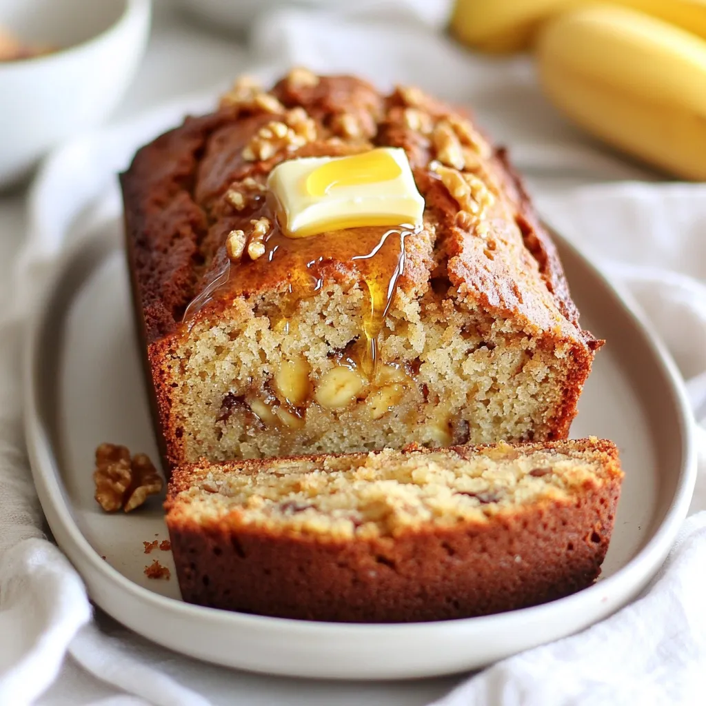 One Bowl Banana Bread Quick and Easy Delight