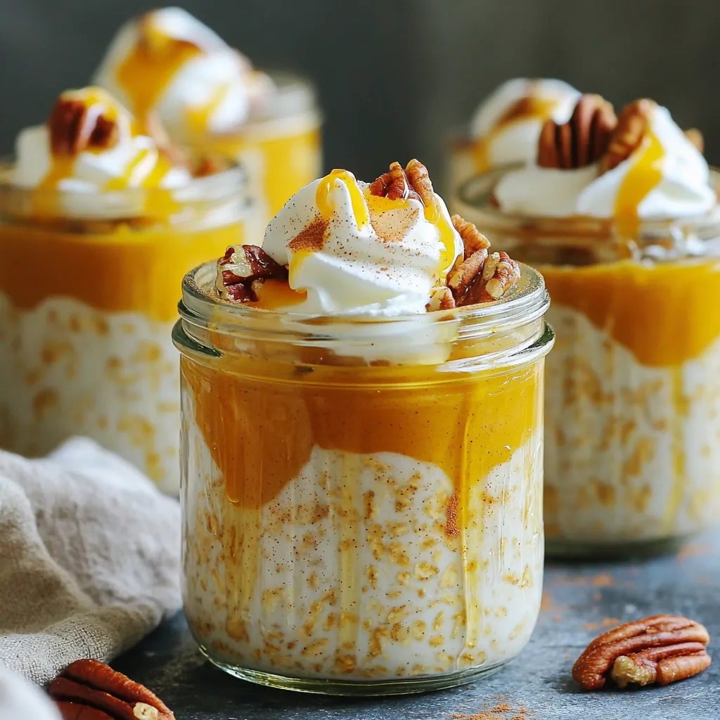 Pumpkin Latte Overnight Oats Simple and Tasty Recipe