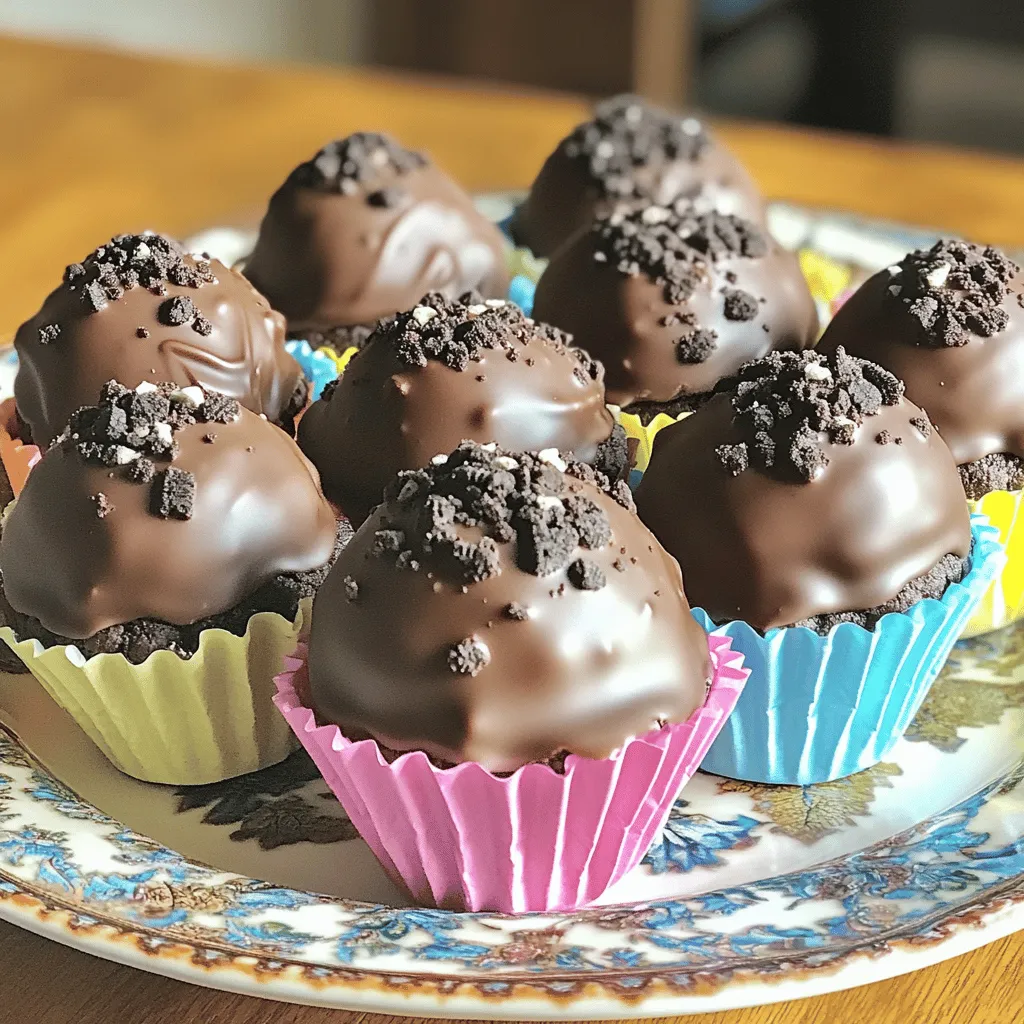 No-Bake Oreo Cookie Dough Truffles Easy Treat