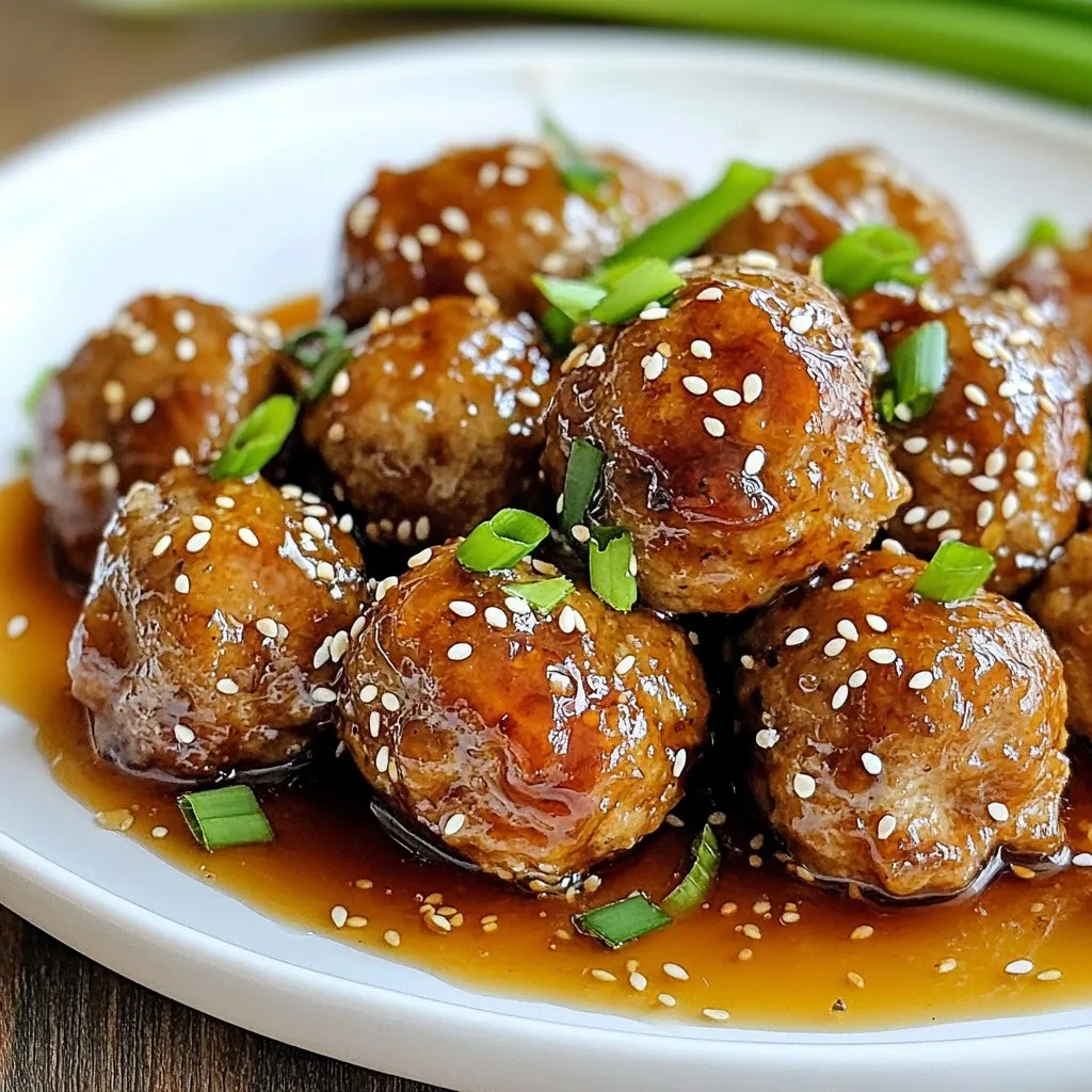 Instant Pot Honey Garlic Meatballs Flavorful Delight