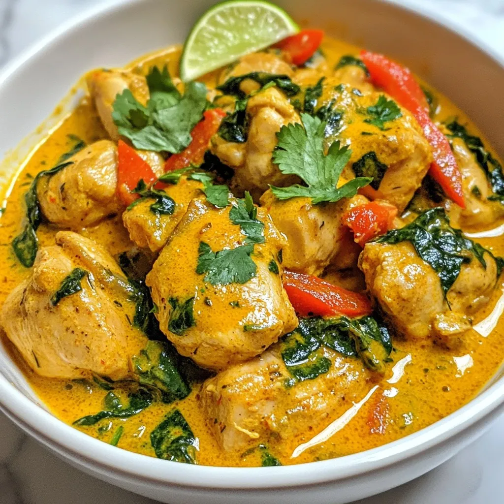 Minute Coconut Chicken Curry Flavorful and Quick Dish