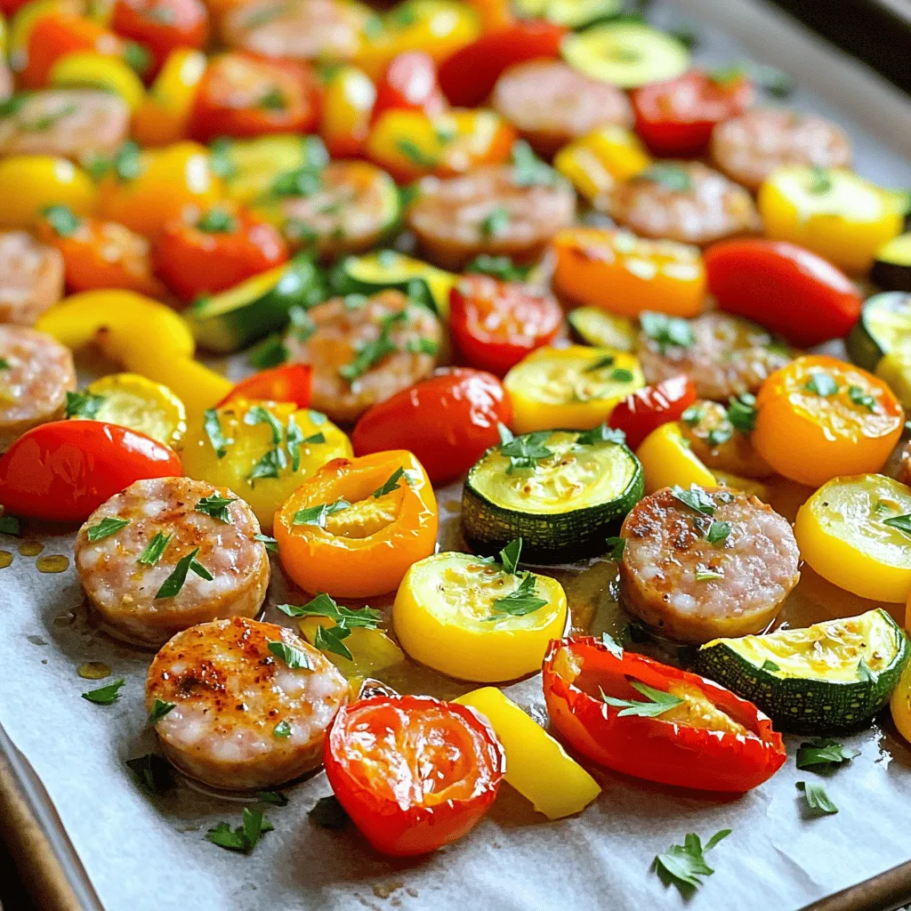 Sheet Pan Sausage and Veggies Flavorful One-Pan Meal