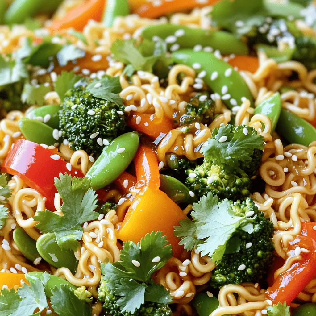 Sweet &#038; Spicy Ramen Stir-Fry Flavorful Meal Idea