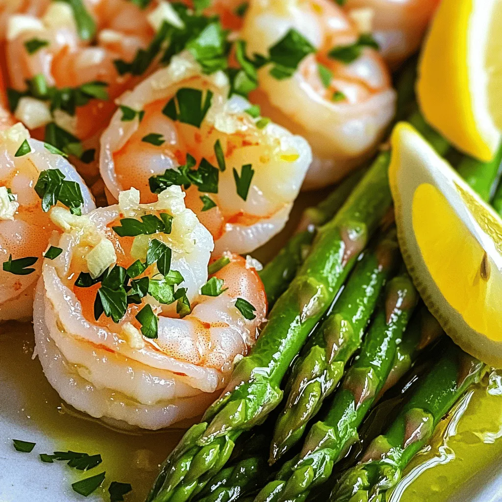 Lemon Garlic Shrimp &#038; Asparagus Sheet Pan Delight