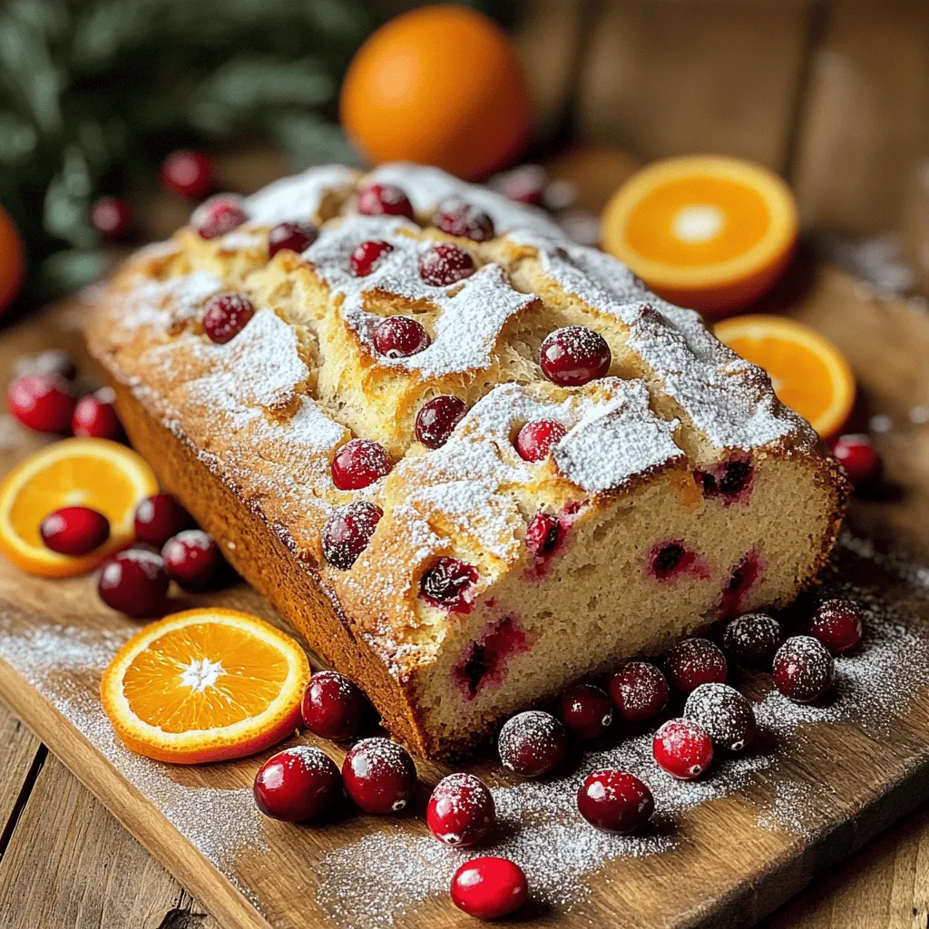 Bakery-Style Cranberry Orange Loaf Simple Recipe Guide