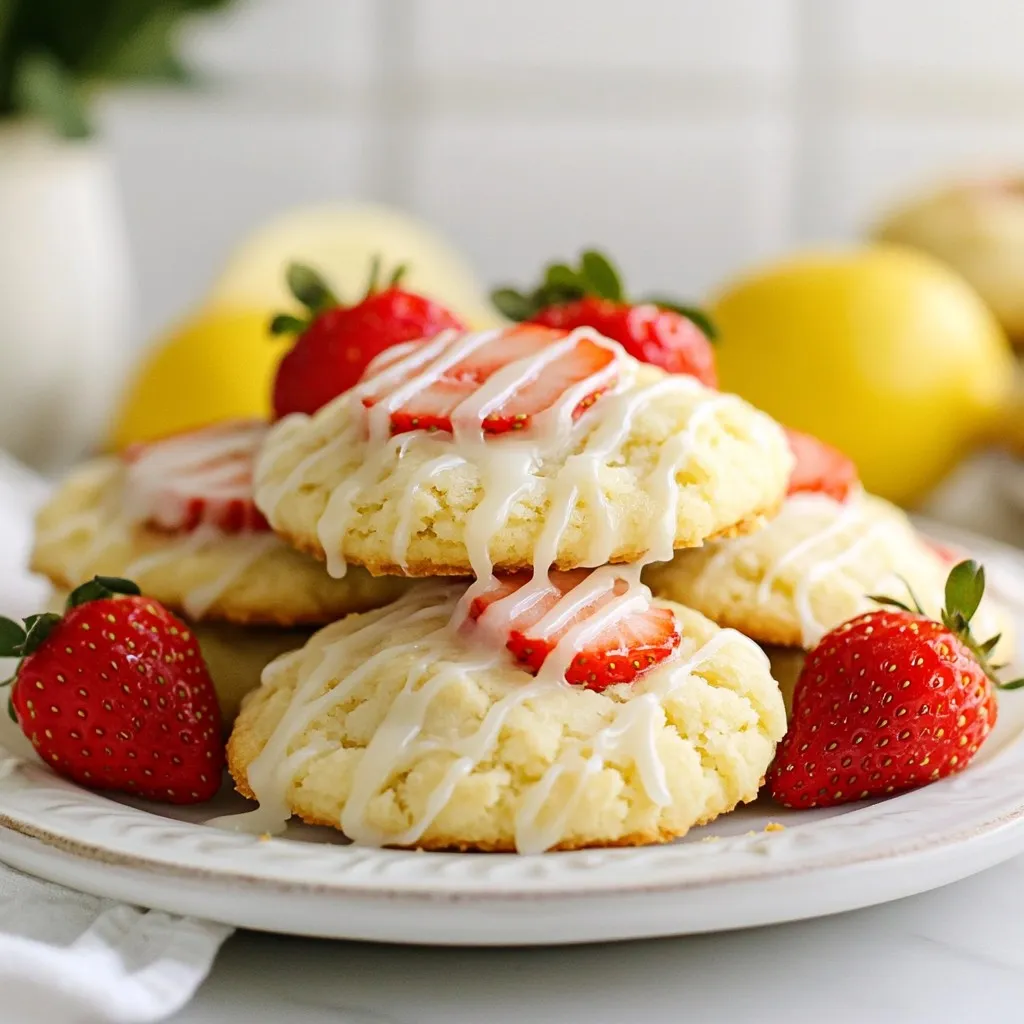 Strawberry Shortcake Cookies Delightful and Easy Recipe
