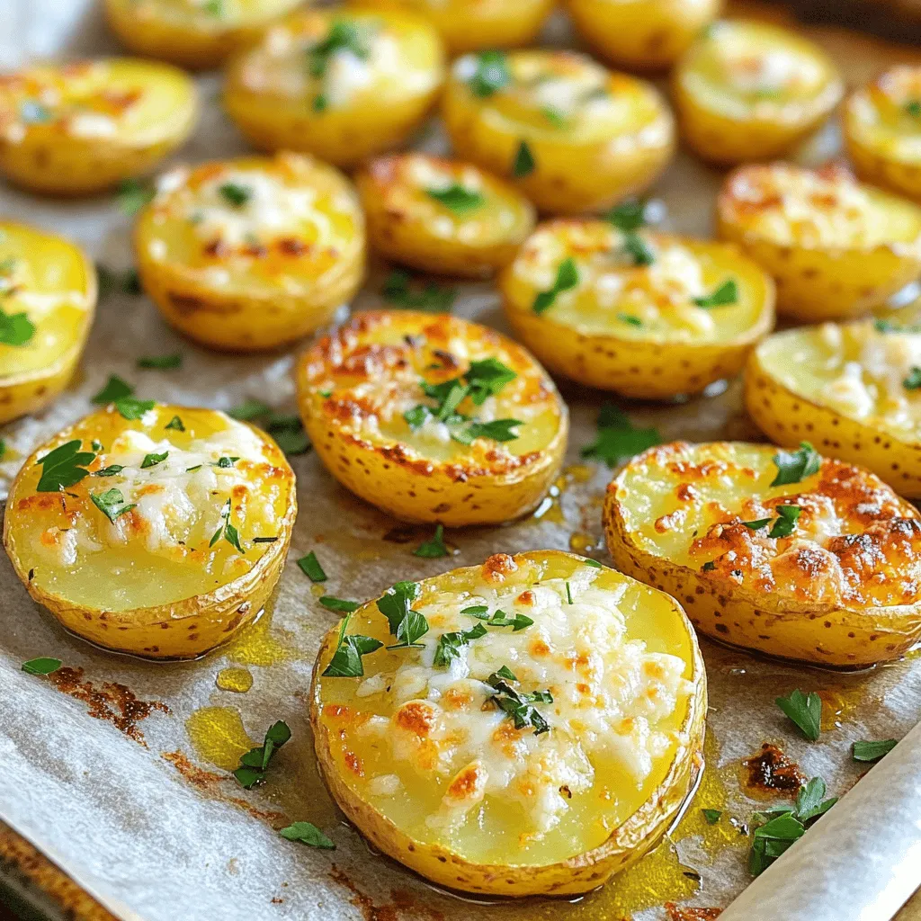 Garlic Parmesan Roasted Potatoes Simple and Tasty Recipe
