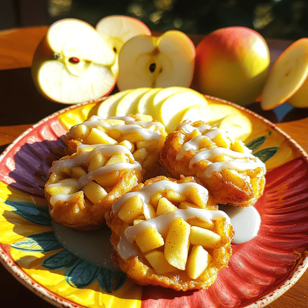 Oven-Baked Apple Fritters Simple and Tasty Treat