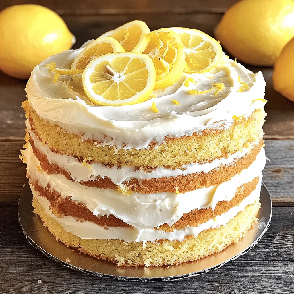 Delicious Lemon Cake Fresh and Flavorful Dessert
