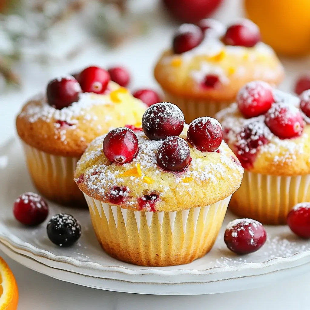 Cake Mix Cranberry Orange Muffins Fresh Delight