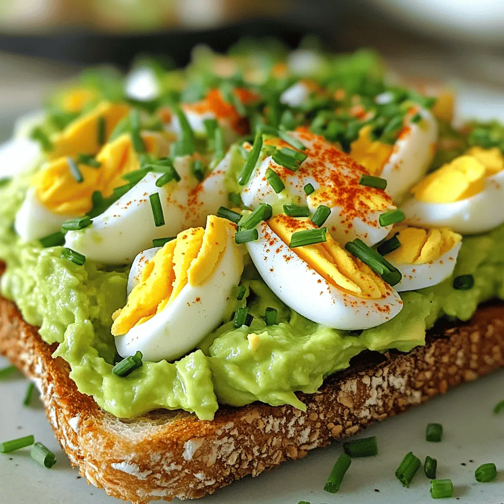 Quick Avocado Egg Salad Easy and Healthy Delight