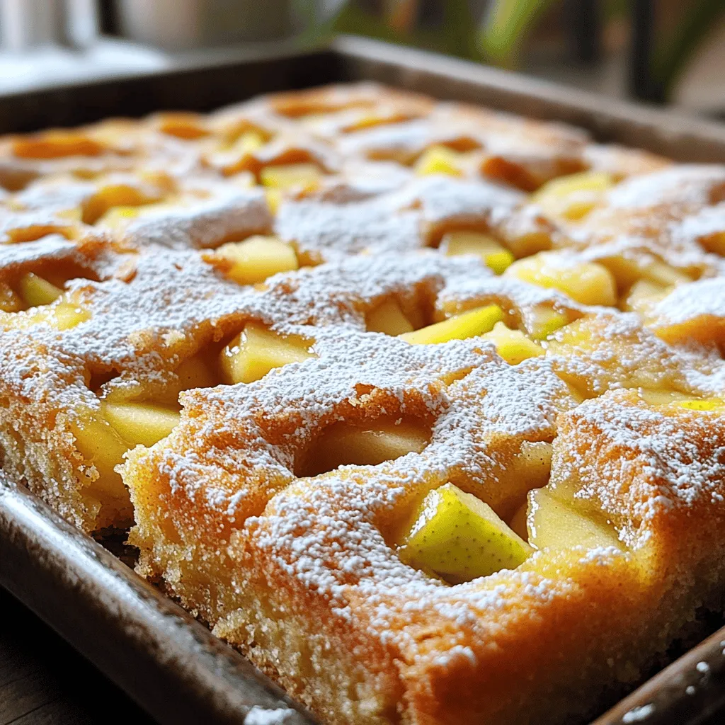 Apple Cider Donut Snack Cake Delightful and Simple Recipe