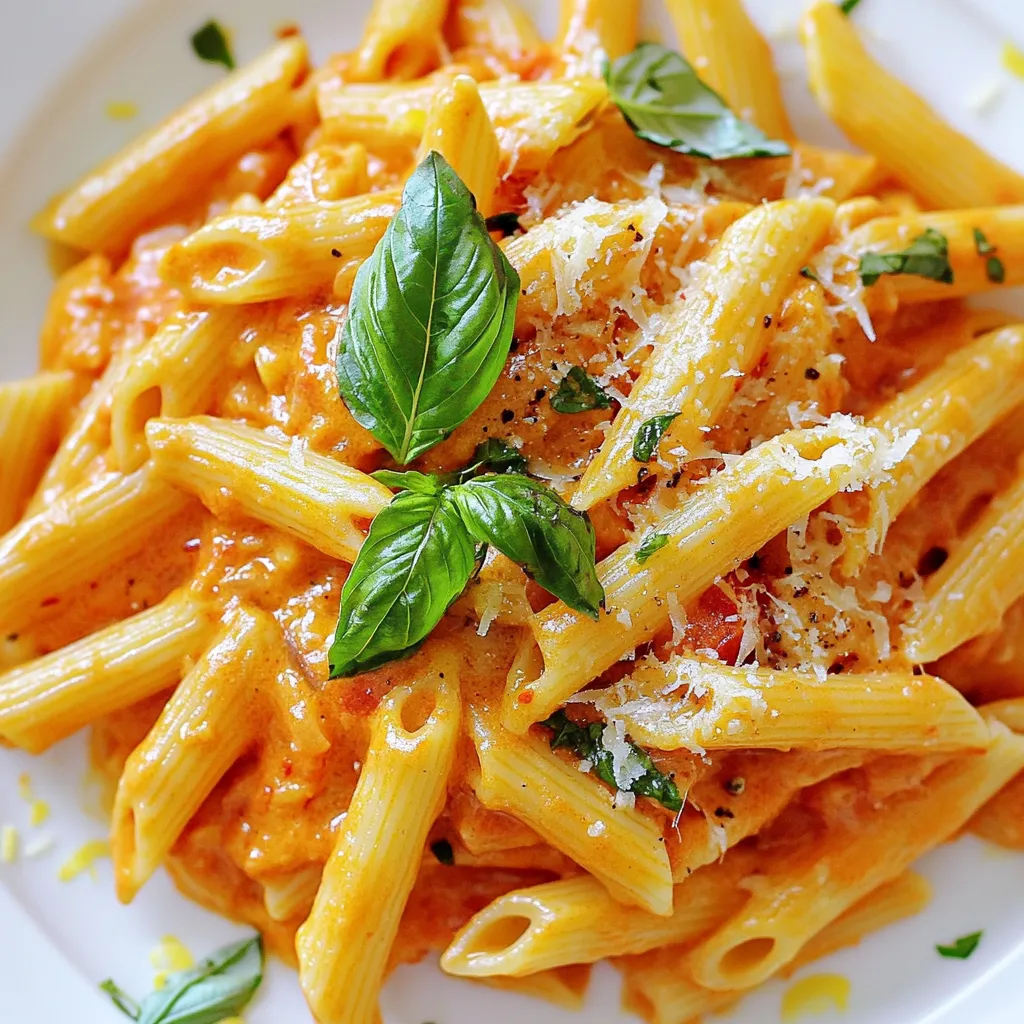 Spicy Gigi Hadid Vodka Pasta Creamy and Flavorful Dish