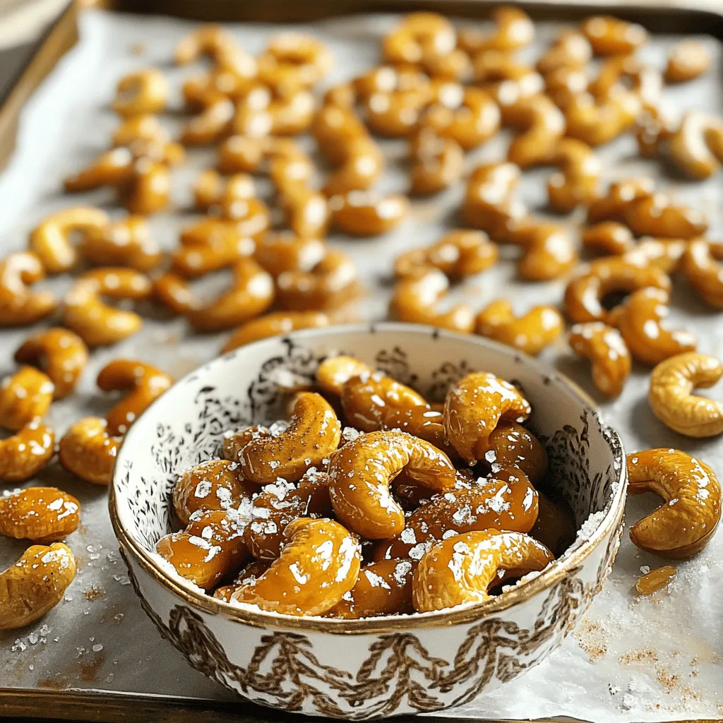 Easy Candied Cashews Sweet and Simple Snack Recipe