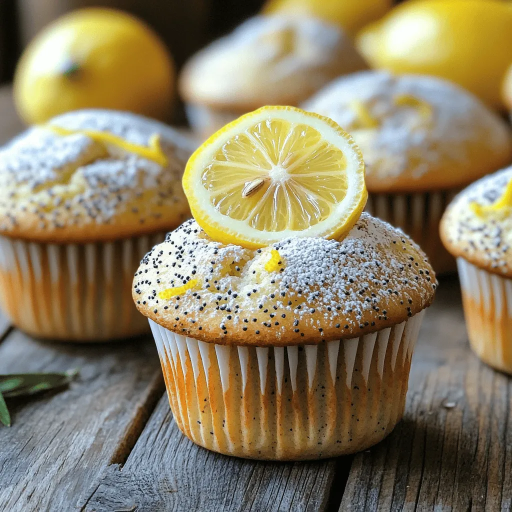 Lemon Poppy Seed Muffins Simple and Delightful Recipe