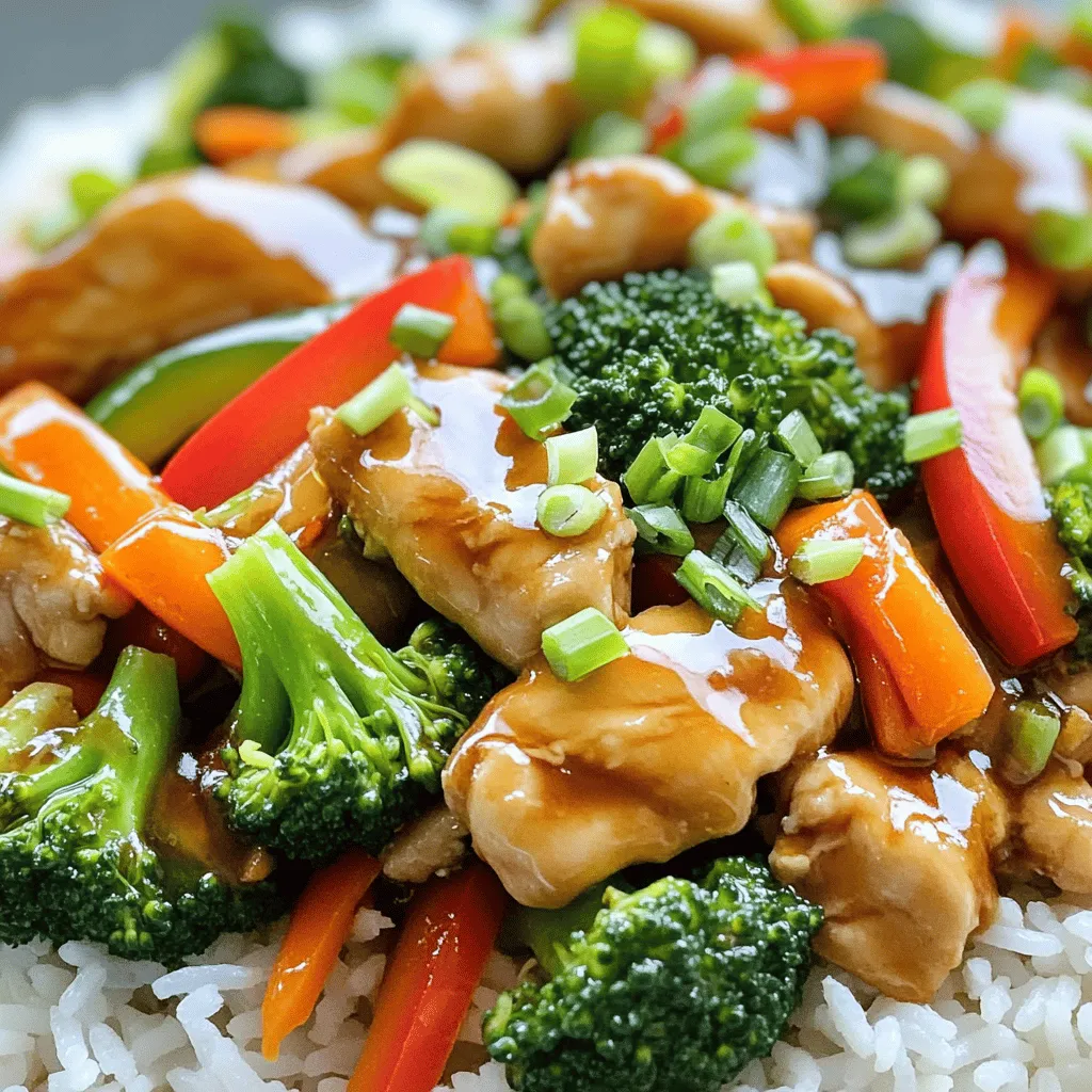 Savory Teriyaki Chicken Stir Fry Quick and Easy Meal