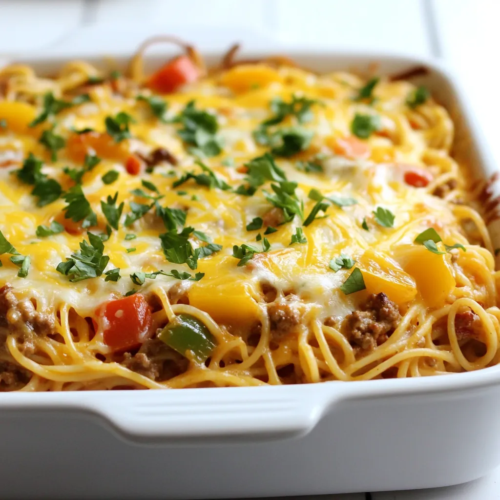 Southern Spaghetti Bake Flavorful and Easy Recipe