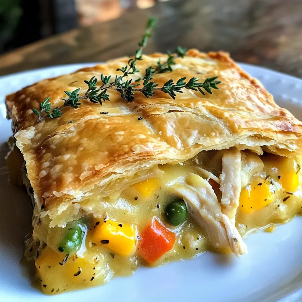 Monterey Chicken Pot Pie Hearty and Delicious Meal