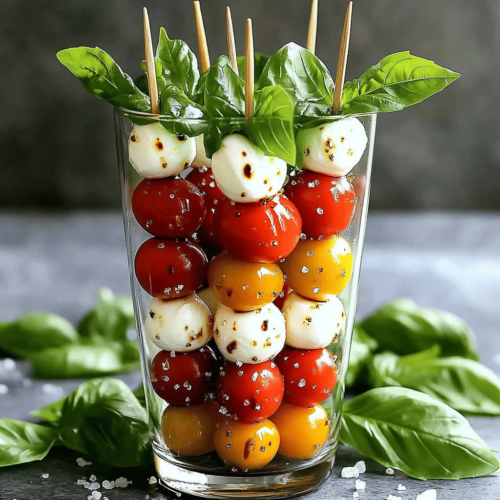 Easy Caprese Salad Skewers Fresh and Simple Bite