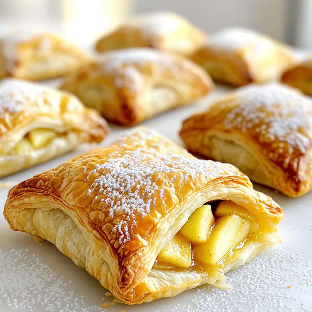 Apple Puff Pastry Turnovers Flavorful and Easy Treat