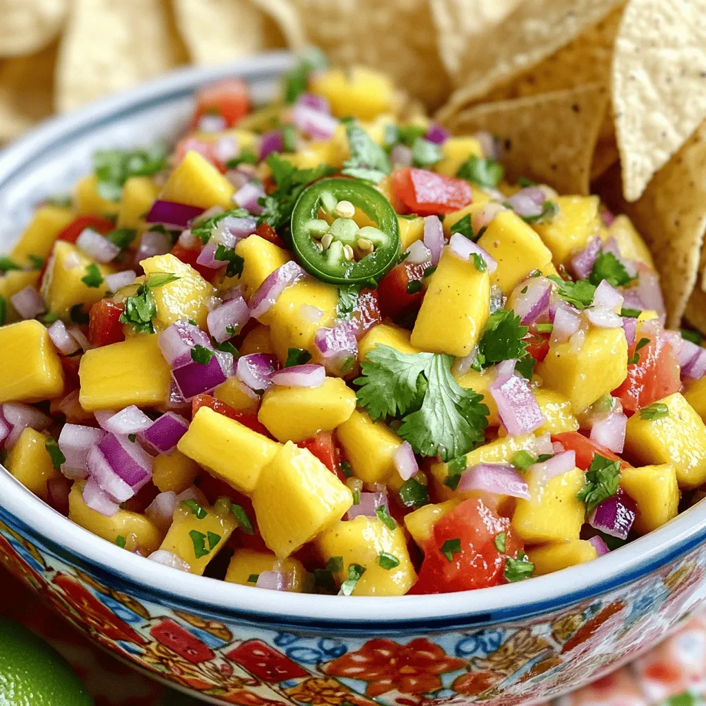 Spicy Mango Salsa Flavorful and Easy Recipe Guide
