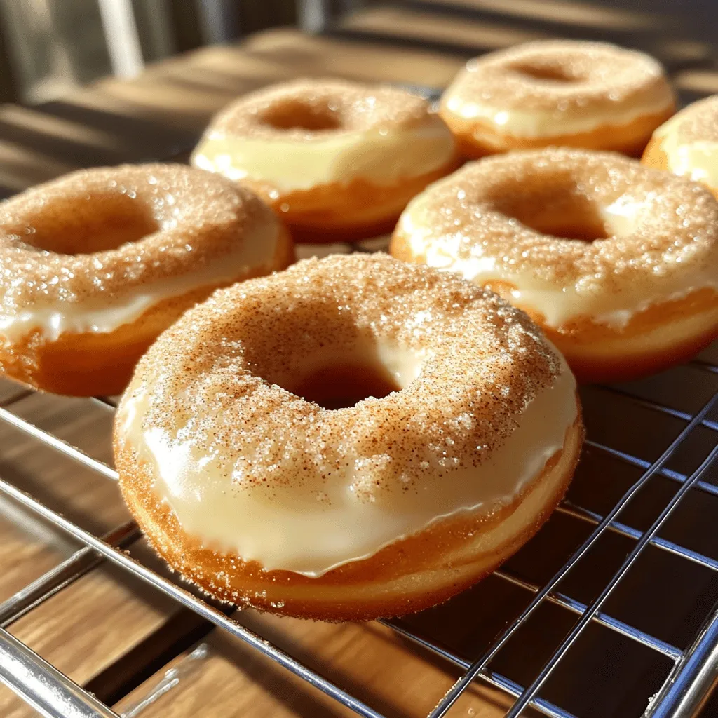 Cinnamon Sugar Donuts Irresistible Baked Delight
