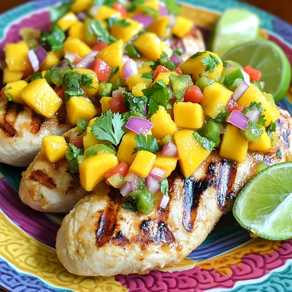 Mango Salsa Chicken Flavorful and Simple Recipe