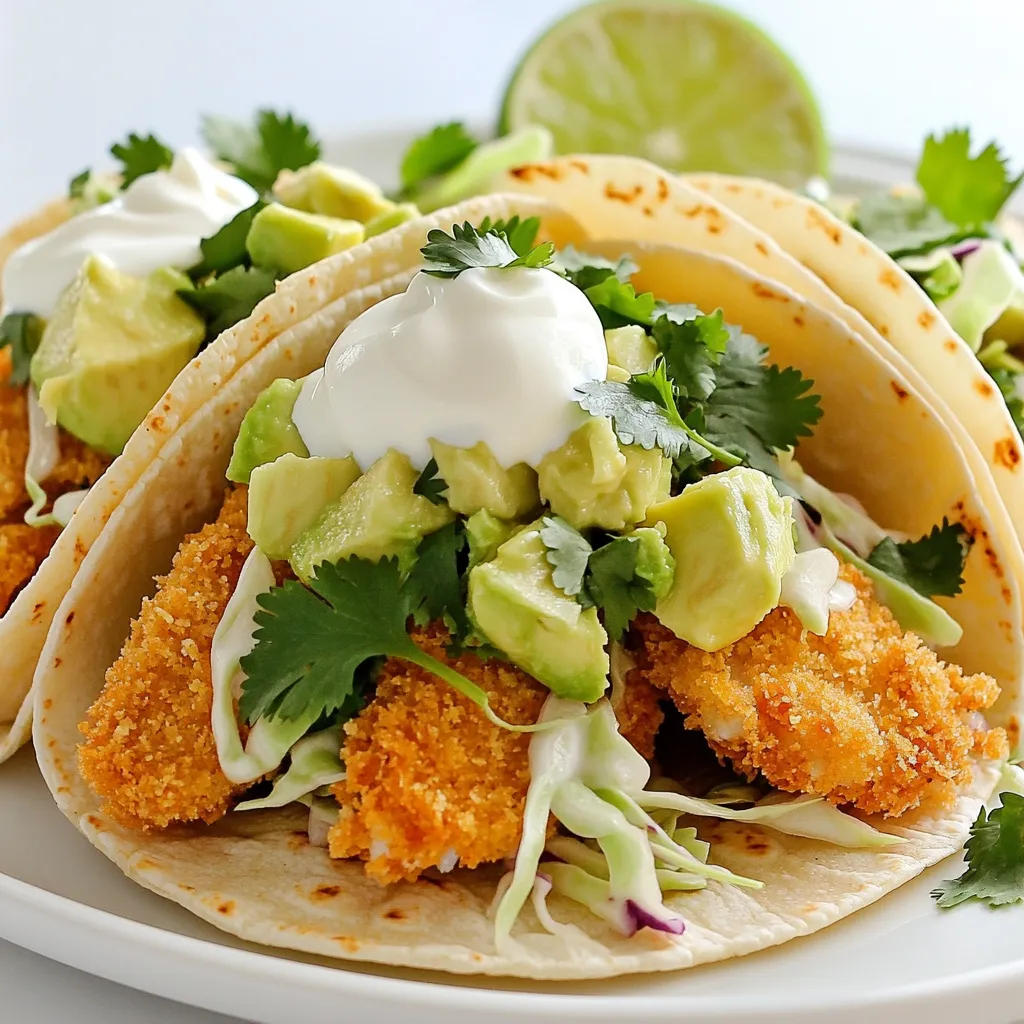Air Fryer Crispy Fish Tacos Flavorful and Easy Recipe