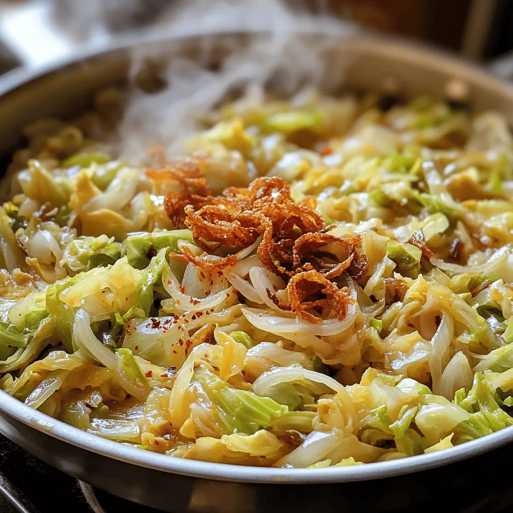 Southern Fried Cabbage Flavorful and Simple Recipe