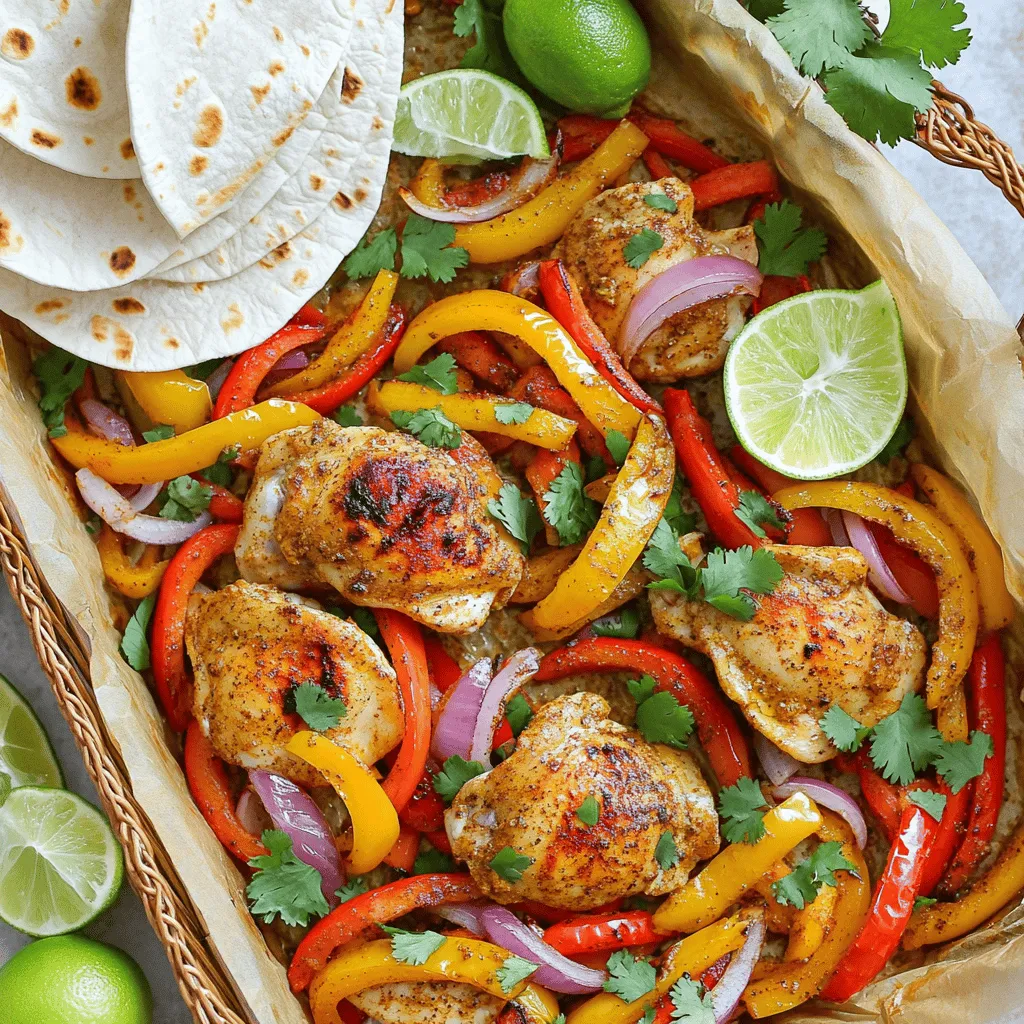 Sheet Pan Fajita Chicken Quick and Tasty Meal Prep